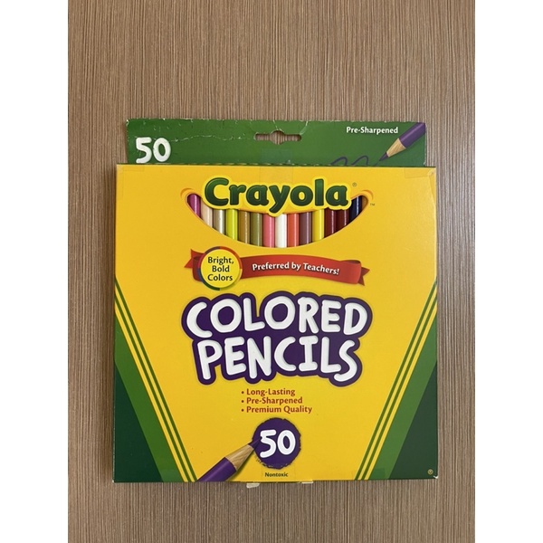 Crayola 50色長色鉛筆