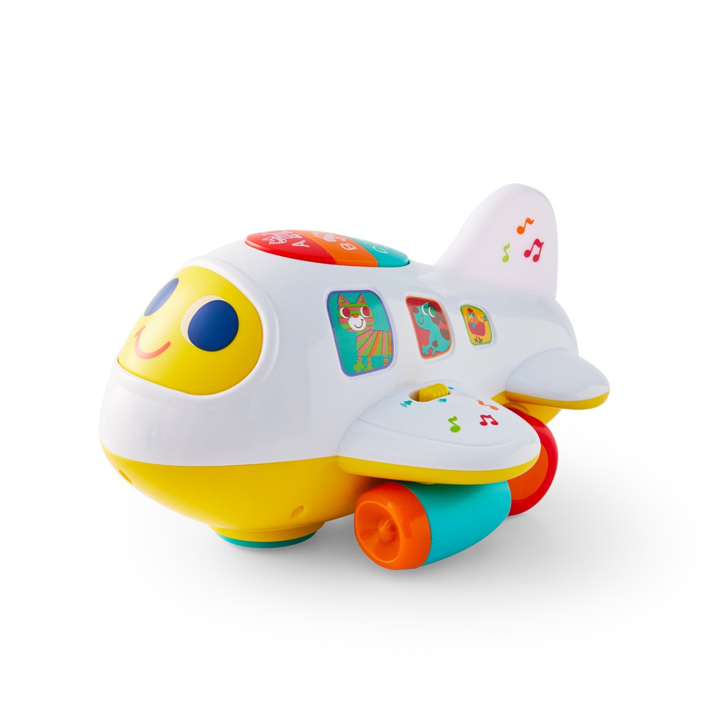HolaLand歡樂島 聲光迴轉飛機  匯樂感統益智玩具 現貨 廠商直送