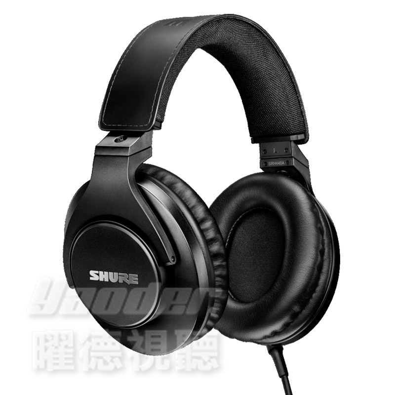 ﹝送收納袋﹞SHURE SRH440A 專業監聽型 耳罩式耳機