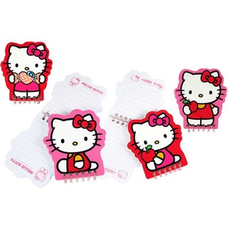 卡漫城 - Hello Kitty 線圈 迷你 筆記本 ㊣版 隨身 記事本 記事簿 凱蒂貓