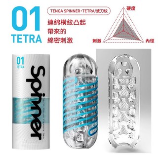 TENGA SPINNER自慰器01 TETRA