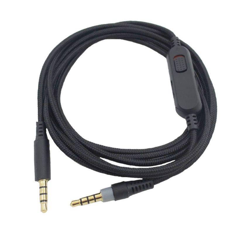 便攜式音頻電纜耳機線音頻線線用於 HyperX Cloud Mix Cloud Alpha 遊戲耳機