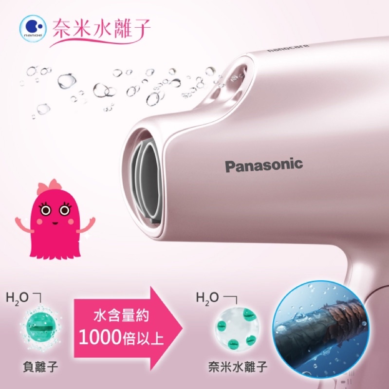 吹風機 Panasonic 國際牌 EH-NA9G 奈米水離子吹風機