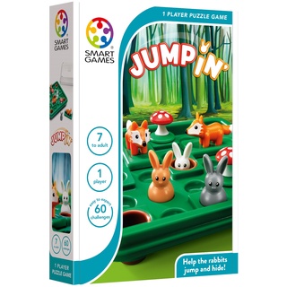 【比利時SMART GAMES】跳跳小兔《泡泡生活》桌遊 邏輯思考益智遊戲 7歲以上