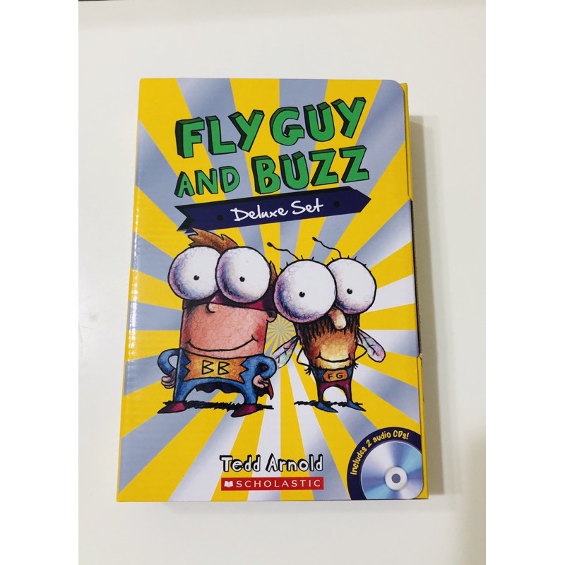Fly Guy and Buzz Deluxe Set英語讀本全新15書+2CD