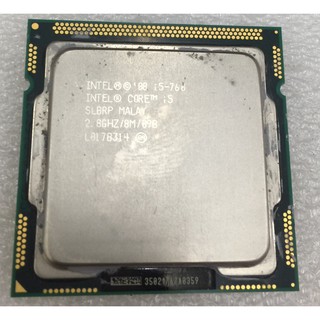 中古良品 CPU I5-760 2.8G 8M 四核心 LGA 1156