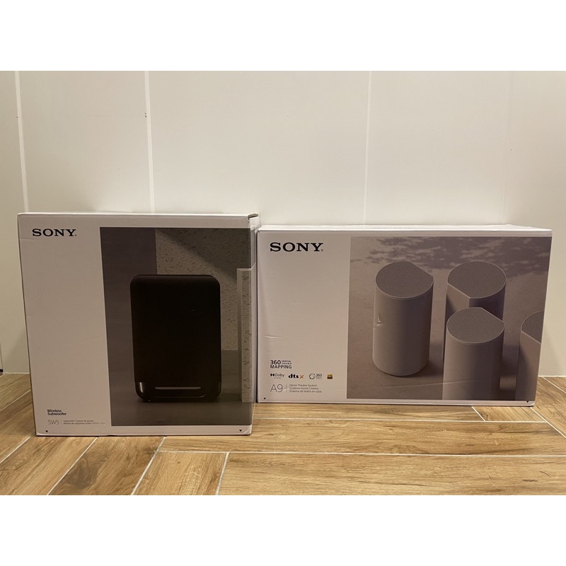 Sony HT-A9 SA-SW5 台灣公司貨含發票 頂級Soundbar組合