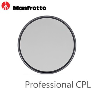 相機專家◎送拭鏡紙 Manfrotto Professional CPL 67mm 72mm 77mm 82mm 偏光鏡