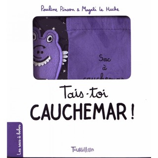 【大象愛看書】法繪Tais-toi, cauchemar !書與手偶