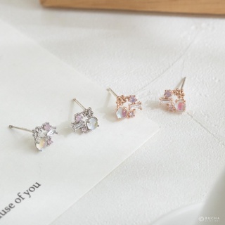 【BuCHA】純銀針 甜蜜瞬間 造型耳環-2色｜耳環