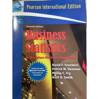 降價⚡️【現貨免運】Business Statistics A Decision-Making Approach 統計學