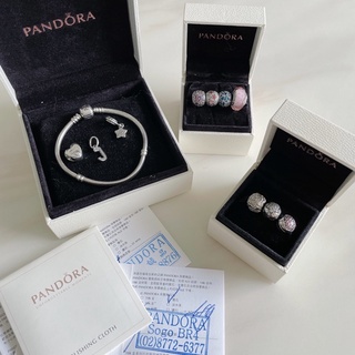 真品正品pandora潘朵拉經典手鍊/串珠/琉璃/固定釦