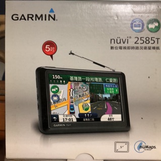 Garmin Nuvi 2585T 5 吋時尚薄型數位電視即時路況衛星導航