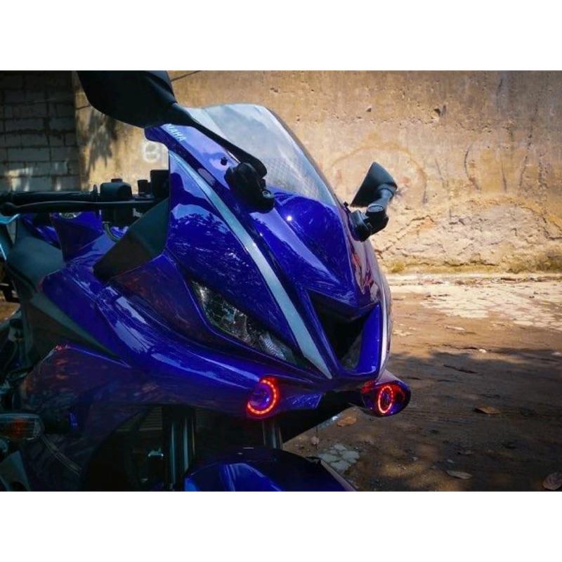 【SH99】衝評價! YAMAHA YZF R15 v3 仿R6頭面罩 鬼面罩 頭罩 車殼