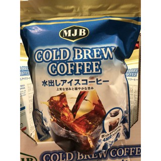 季節限定熱賣商品！MJB 冷泡咖啡濾泡包 18克*40入