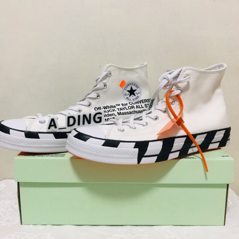 CONVERSE x OFF-WHITE Chuck Taylor 70s HI 163862C