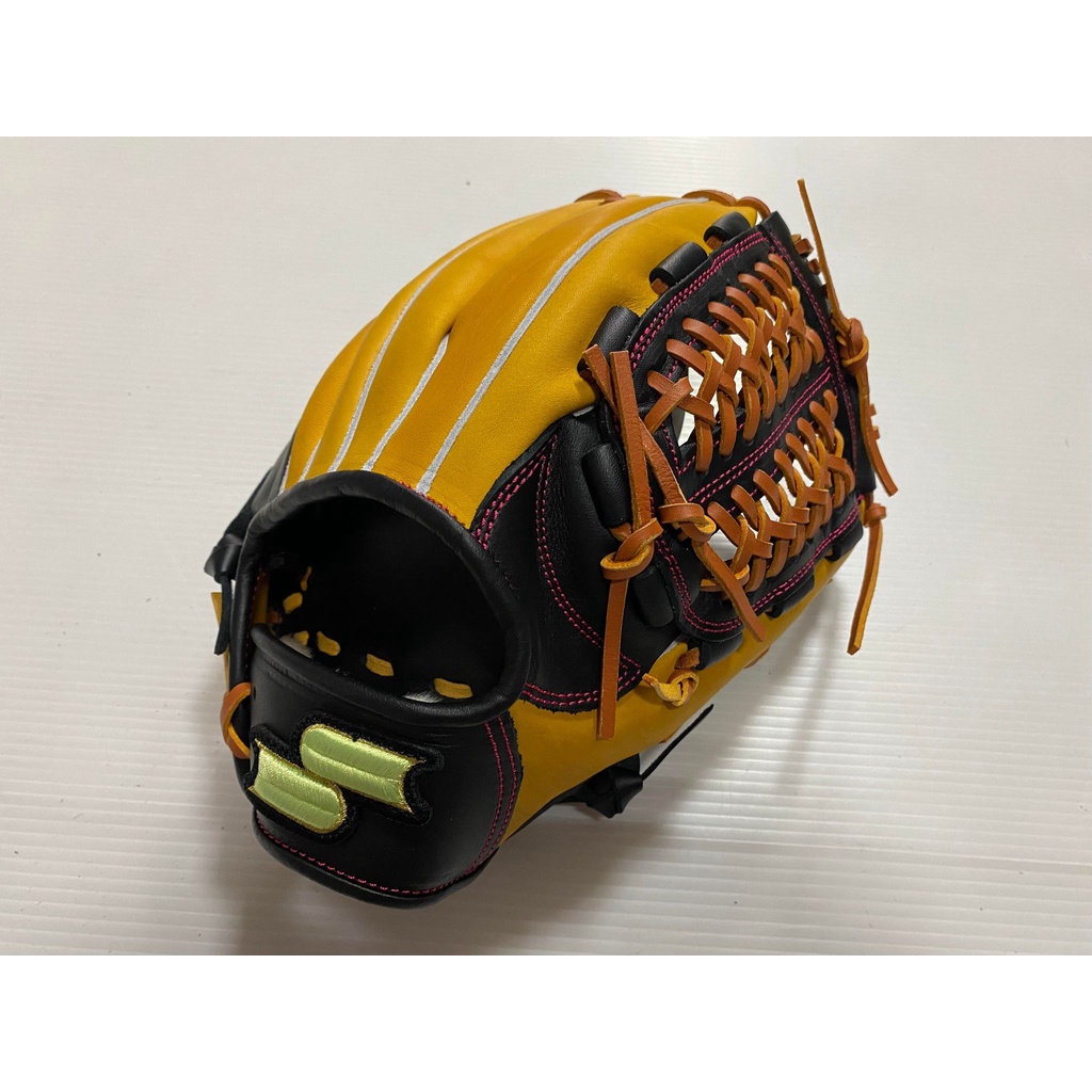 NEW 2022 SSK 特別訂製款 硬式棒球手套 內野手 822F-3 黃*黑