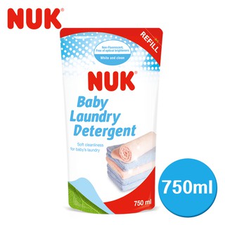 【NUK原廠直營賣場】【德國NUK】-洗衣精補充包750ml-多入組