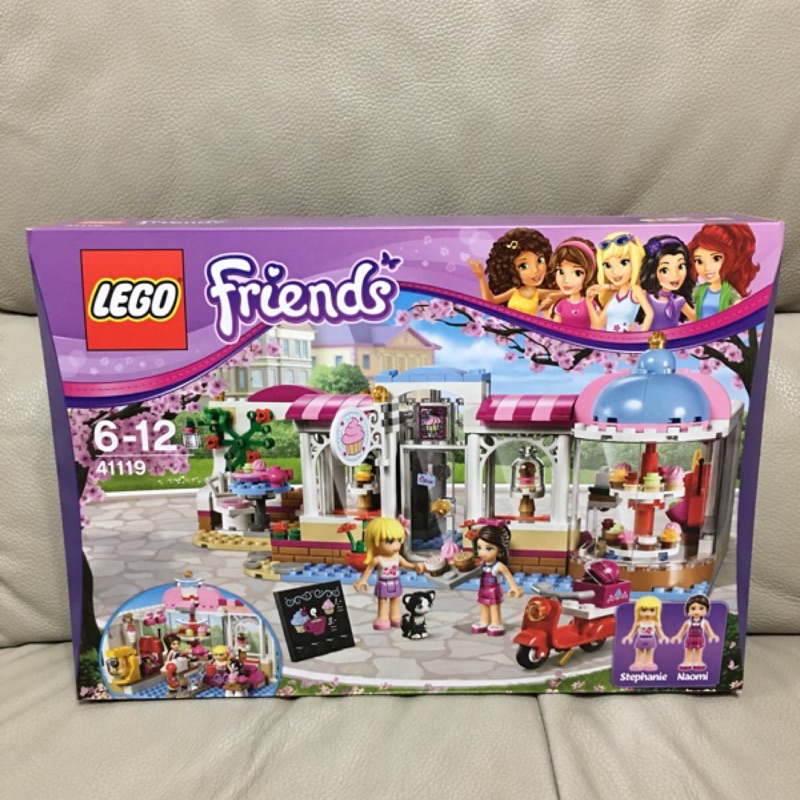 樂高lego Friends 系列心湖城杯子蛋糕咖啡屋 蝦皮購物