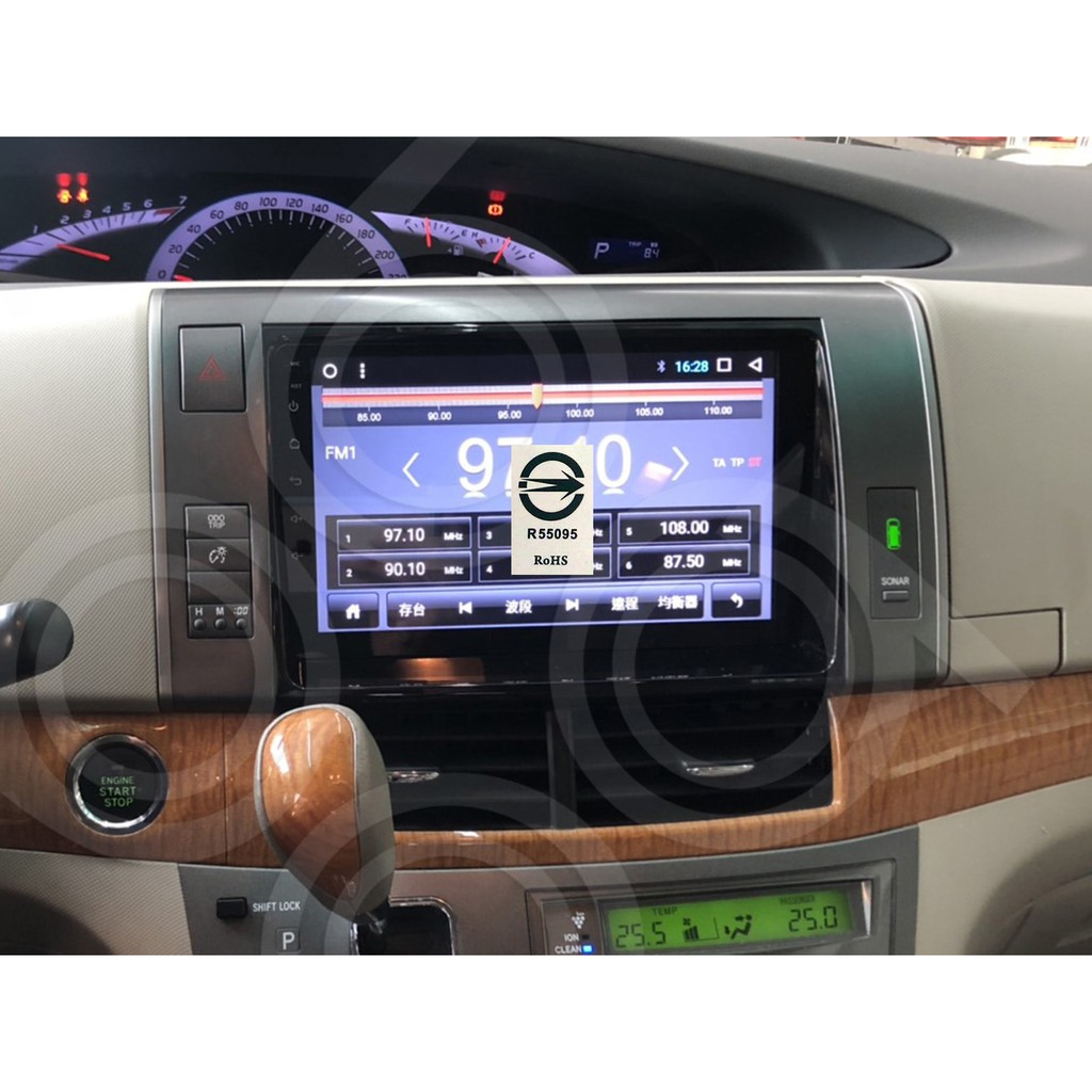 中壢富馳汽車音響asuka 飛鳥toyota Previa專用9吋聯網型導航影音主機 Yahoo奇摩拍賣