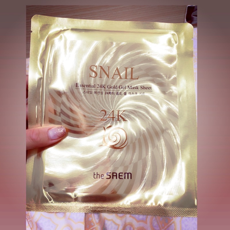 現貨正品🔥The Saem SNAIL🐌 貴氣SNAIL 24k頂級蝸牛面膜