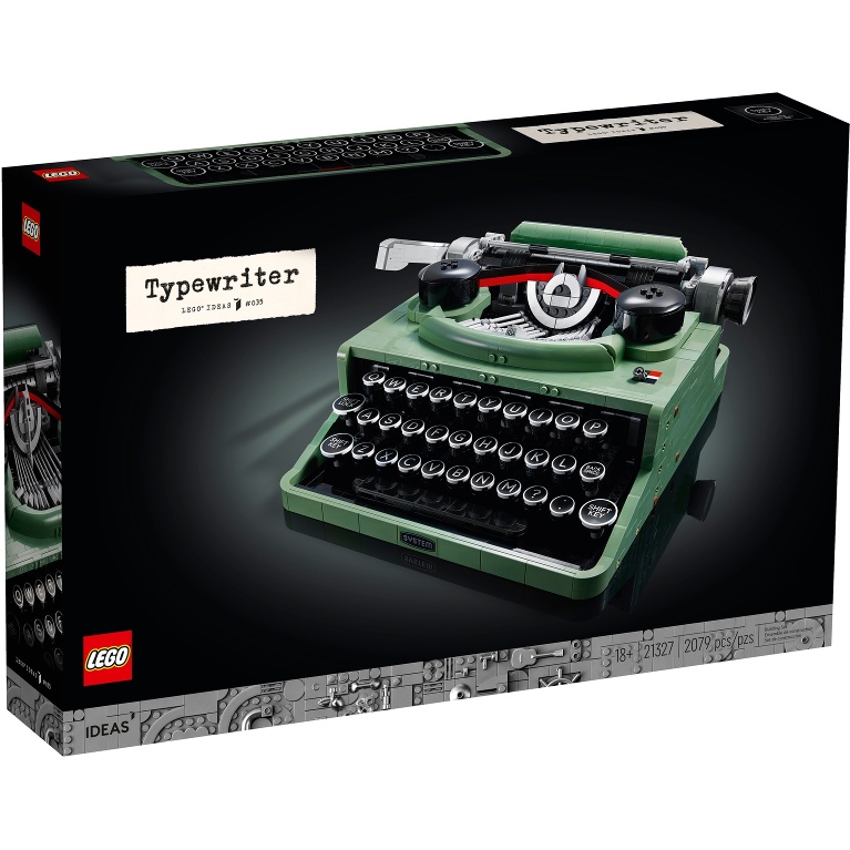 可郵寄 LEGO 樂高 21327 全新品未拆  Typewriter 復古打字機