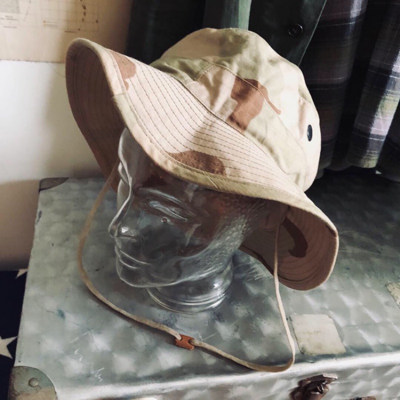 美軍公發沙漠迷彩闊邊帽 US Bonnie Hat TOM&amp;MAO湯姆貓古著