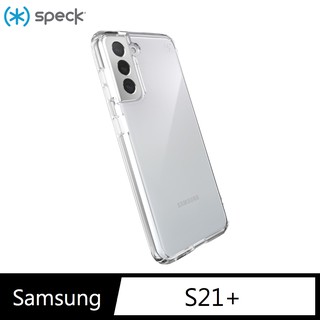 Speck Samsung Galaxy S21+ Presidio Perfect-Clear 5G透明抗菌防摔保護殼
