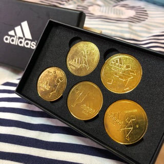 【愛迪達Adidas】2008奧運金幣 絕版收藏10年 愛迪達周邊 奧運硬幣 金幣 紀念幣 週年紀念 收藏 古玩