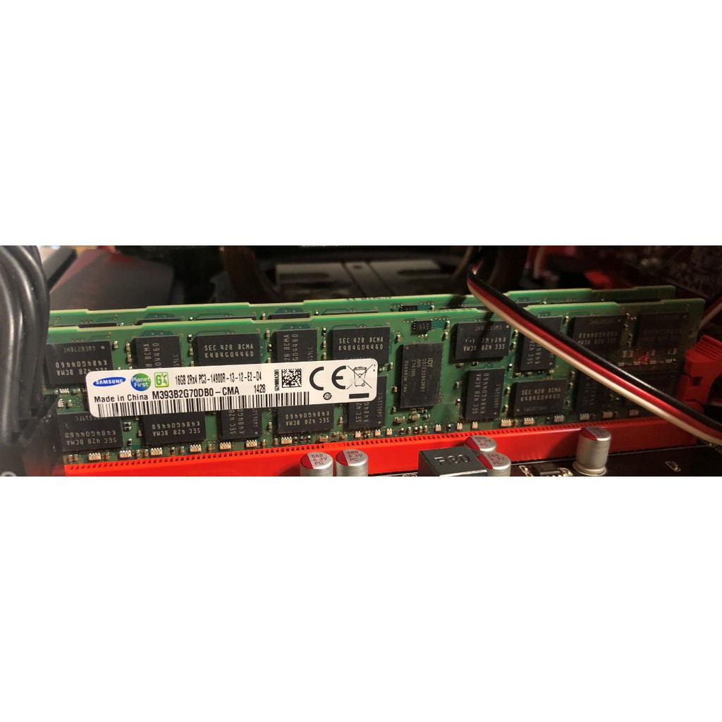 記憶體 三星 DDR3 ECC REG 16G 1866MHZ ( 伺服器專用記憶體 ）