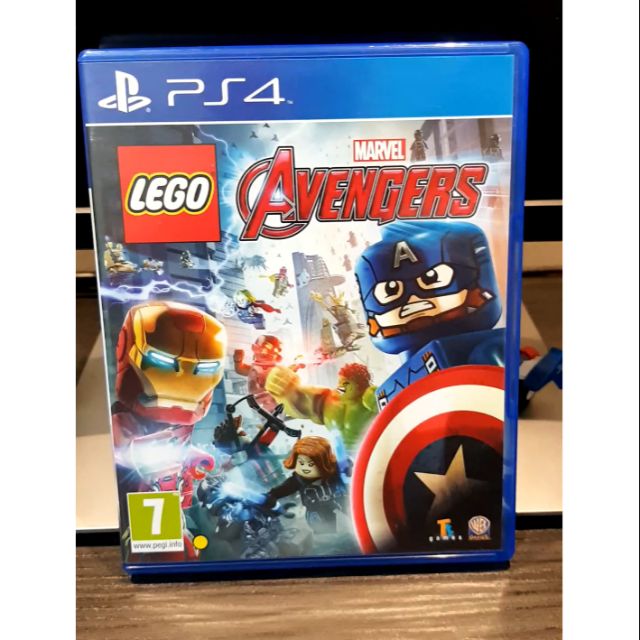 PS4 LEGO 樂高 復仇者聯盟 英文版 二手