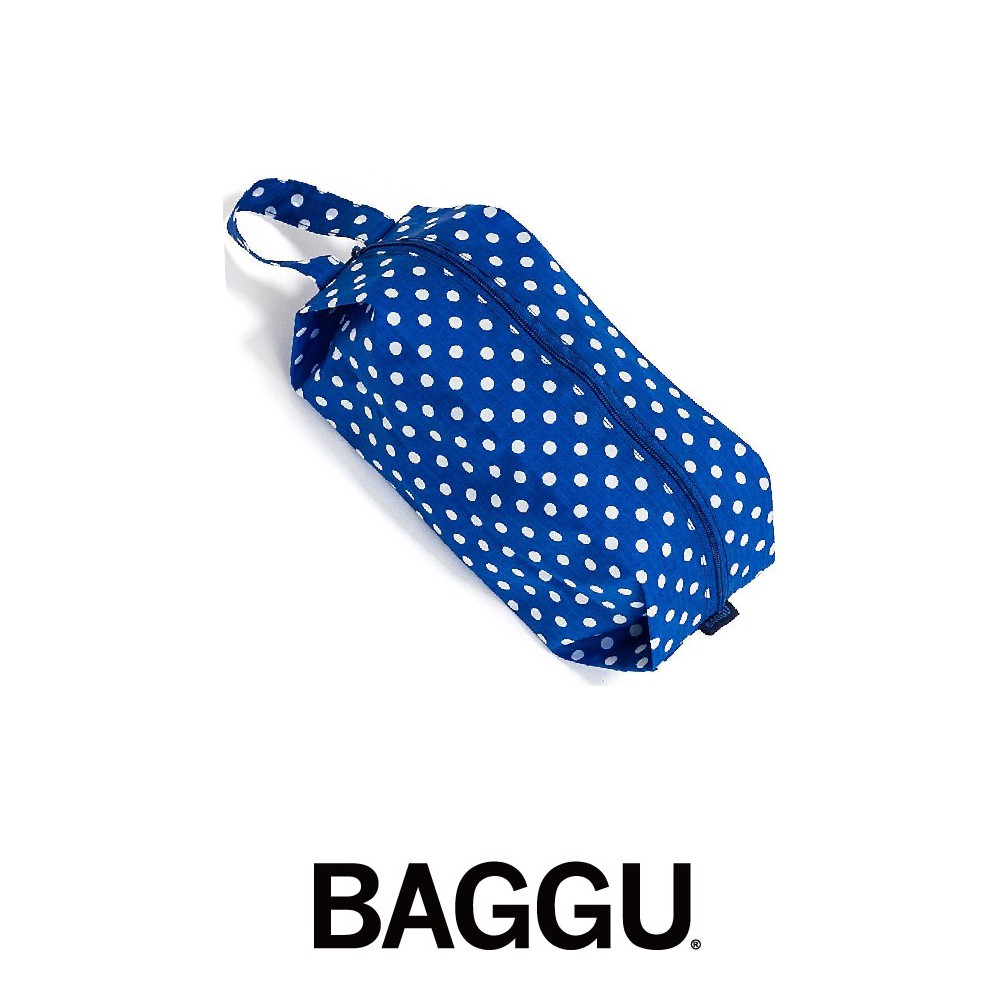 BAGGU - 美國環保收納包 / 小 / 深藍點點