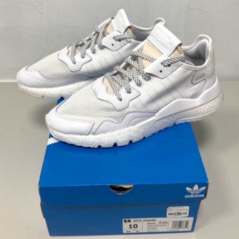 Adidas Nite Jogger 夜行者 全白 BD7676