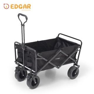 【Edgar】室外多功能大容量摺疊手拉車-附贈收納提袋