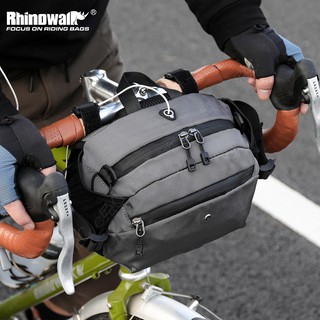 Rhinowalk-全新自行車斜背腰包 側背霹靂包 登山車頭包 單車手把包 公路車把包 腳踏車把手袋 小折疊車手袋