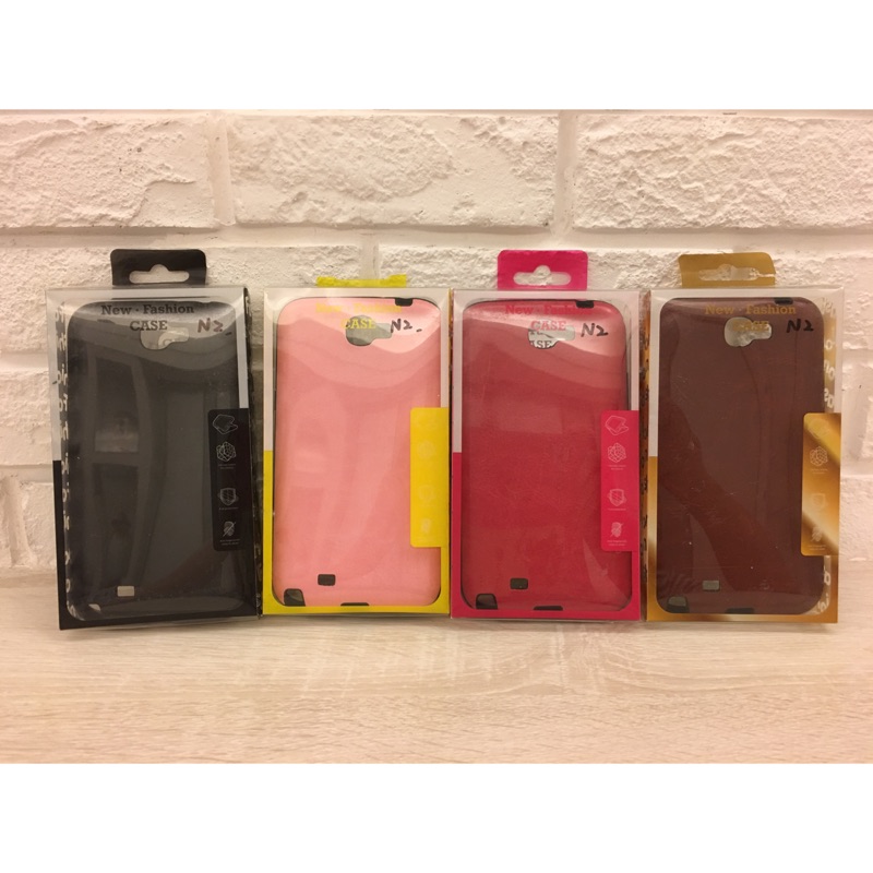 Sansung三星Note2皮革手機殼、手機皮套、手機保護套（現貨出清）#N2手機殼