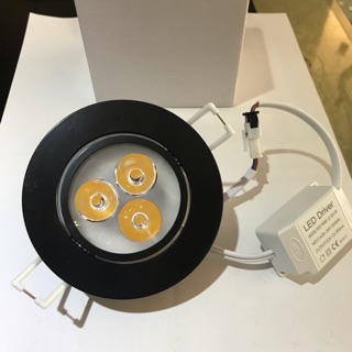 （麥電火）黑色 面框 LED 5公分 7公分 崁燈