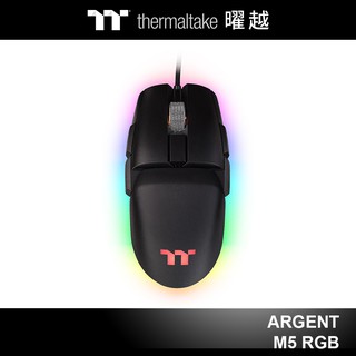曜越 幻銀 ARGENT M5 RGB 電競滑鼠 有線滑鼠 GMO-TMF-WDOOBK-01