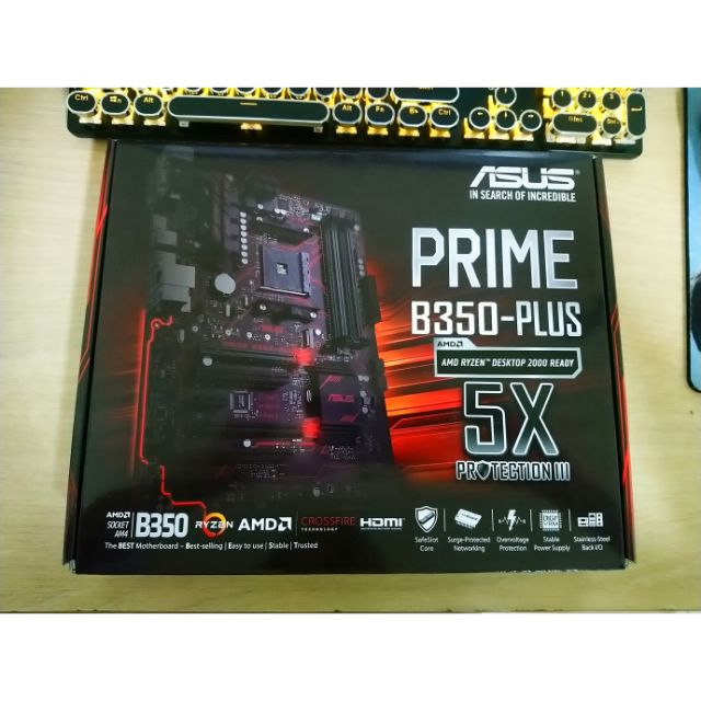 Asus Prime B350 Plus 主機板 ATX