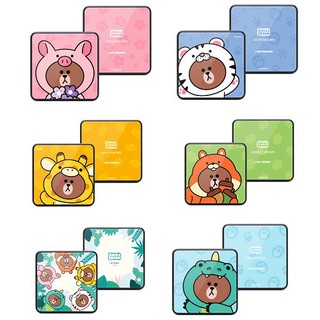 GARMMA 永橙 LINE FRIENDS 玻璃鏡面行動電源 叢林系列 【魔力電玩】