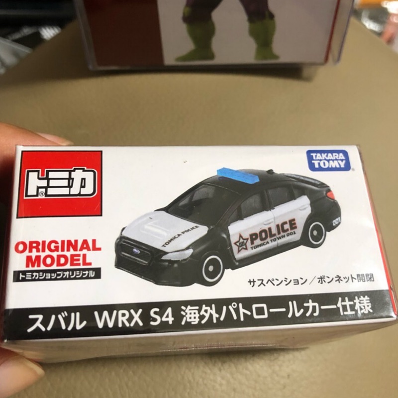 緊急上架 tomica Subaru WRX S4 海外警車