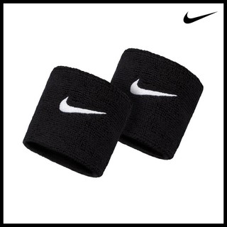 NIKE 黑色 運動腕帶 護具 護腕 健身 籃球 網球 羽球 潮流 吸濕排汗 SWOOSH AC2286-010