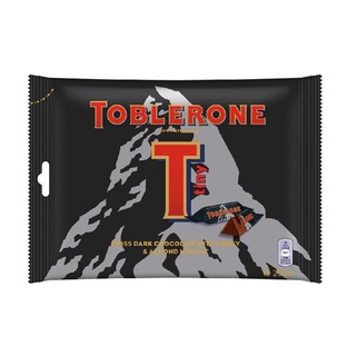 TOBLERONE 瑞士三角迷你黑巧克力(含蜂蜜及奶油杏仁) 200g【家樂福】