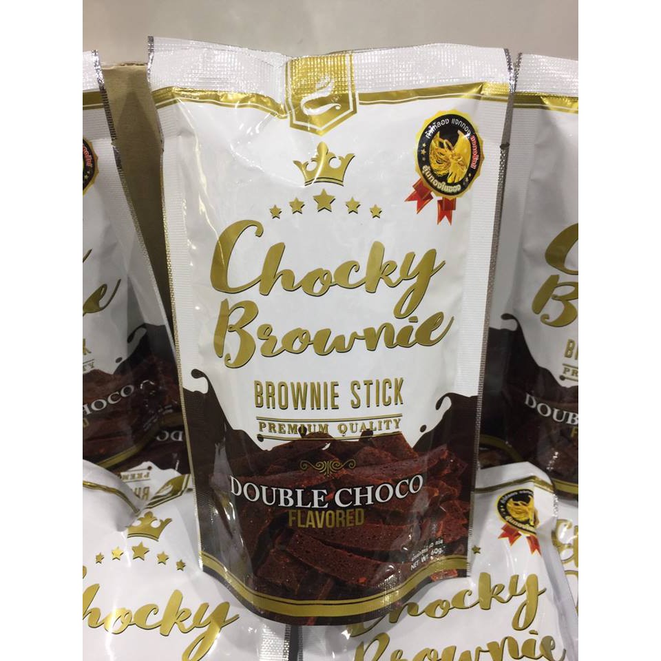 泰國 CHOCKY 布朗尼 脆皮巧克力條 巧克力餅乾