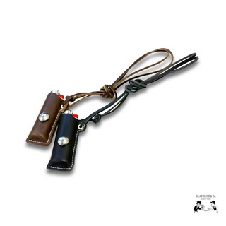 GOODFORT/日本Glad Hand Leather Lighter Case手工牛皮打火機套/兩色