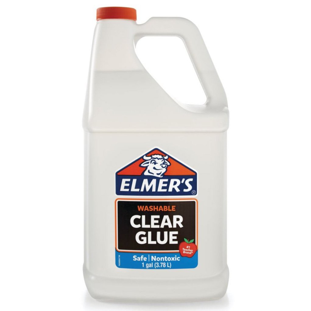 Elmer's Clear Glue 史萊姆/工藝創作透明膠水 3.78 L - 2022931 (美國牛頭牌)