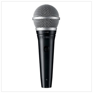 【美國 SHURE】PGA48-LC 人聲/演講專用｜動圈式麥克風｜桃園實體店面｜保固一年
