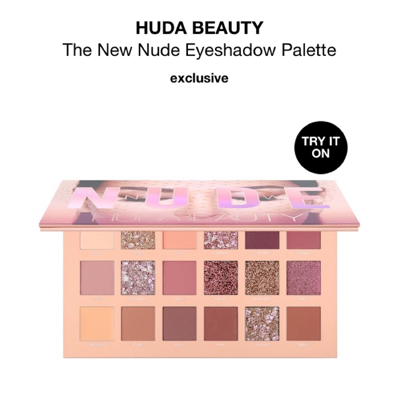 Ⓜ️馬文美妝代購 預購 sephora HUDA BEAUTY The New Nude Palette 眼影盤 玫瑰盤