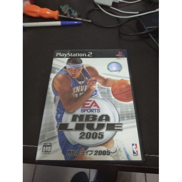 ps2遊戲光碟 nba live 2005