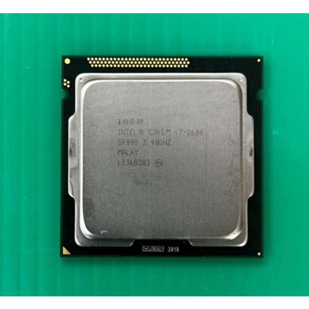 CPU Intel core i7-2600 3.40 GHz 四核  LGA1155